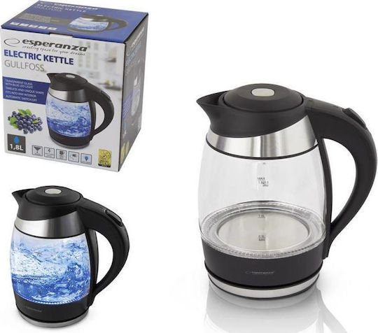 Esperanza Електрическа Кана 1.8л 2200W Черна