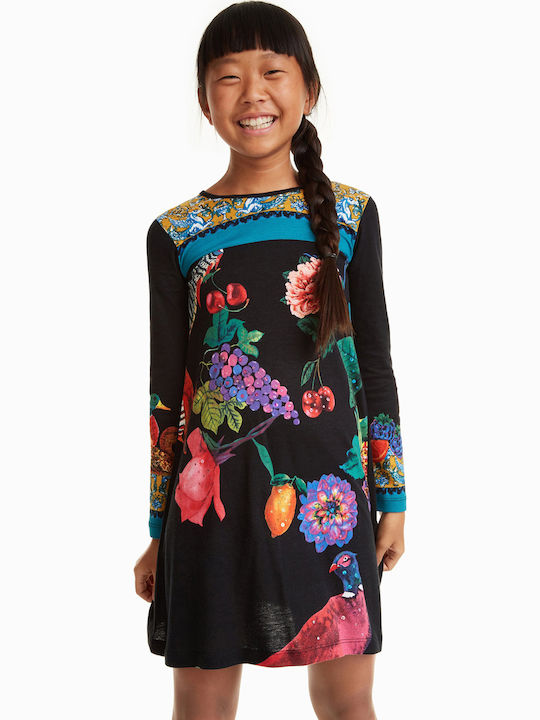 Rochie pentru Copii Mânecă lungă Negru
