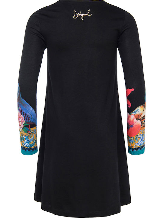 Rochie pentru Copii Mânecă lungă Negru