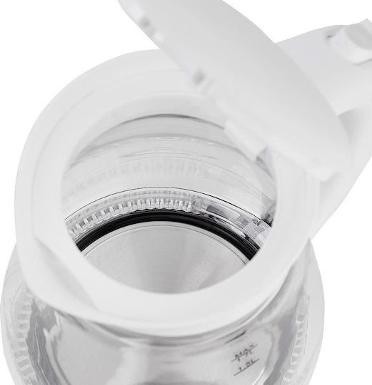 Adler Електрически Кана 1.7л 2200W Бяла