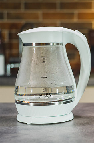 Adler Електрически Кана 1.7л 2200W Бяла