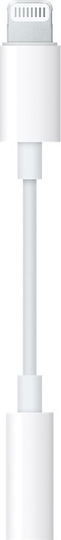 Apple Converter Lightning male to 3.5mm female White 1pcs MMX62AM/A