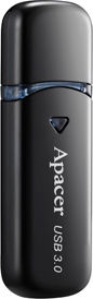 Apacer AH355 32GB USB 3.1 Stick Schwarz