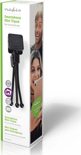Nedis Cell Phone Tripod Black