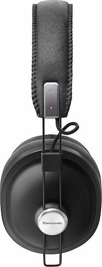 Panasonic RP-HTX80BE Fără fir Bluetooth Over Ear Căști cu 24 ore de Funcționare și Încărcare Rapidă Negre