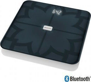Medisana BS 450 Connect Digital Bathroom Scale with Body Fat Counter Black