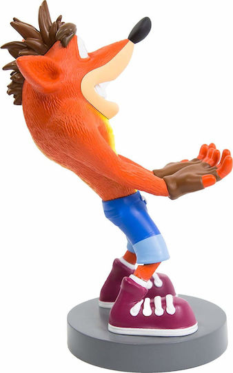 Exquisite Gaming Cable Guys Бюро стойка за мобилен телефон Crash Bandicoot Standard 22cm