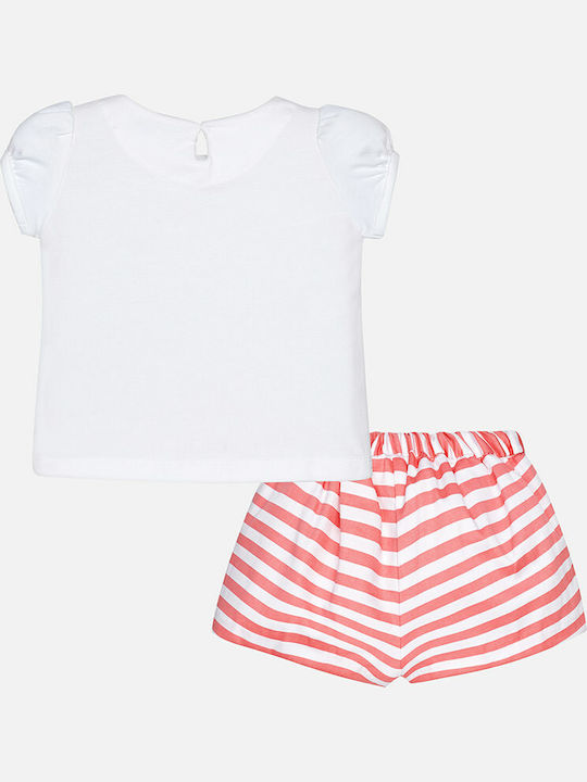 Mayoral Kids Set with Shorts Summer 2pcs White