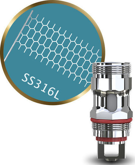 Eleaf EC-S Αντιστάση Ηλεκτρονικών Τσιγάρων 0.6ohm (RDL)