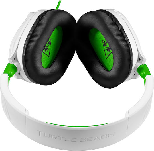 Turtle Beach Recon 70 Xbox One Over Ear Gaming Headset με σύνδεση 3.5mm Λευκό