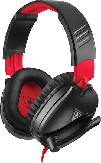 Turtle Beach Recon 70 Over Ear Gaming Headset with Connection 3.5mm Red