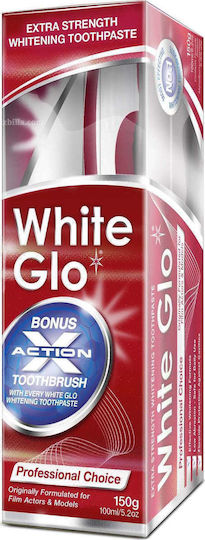 White Glo Herbal Professional Choice Οδοντόκρεμα για Λεύκανση 100ml