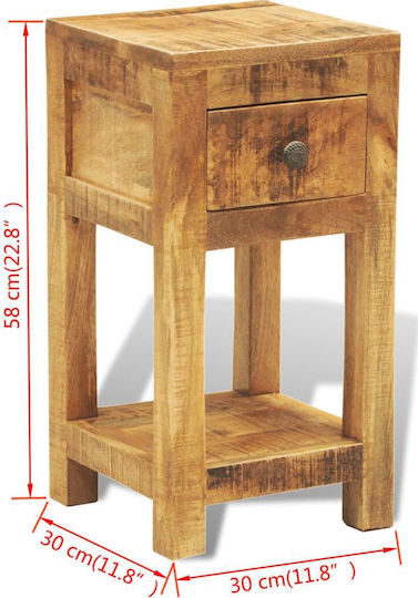 Ξύλινο μανγκο 30x30x58cm Ξύλινο μανγκο 30x30x58cm