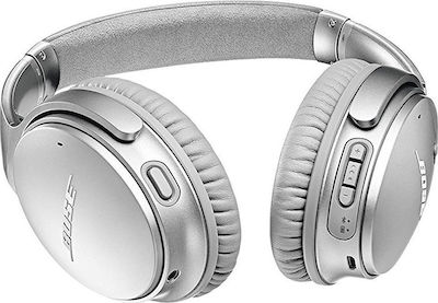 Bose QuietComfort 35 II Wireless/Wired Over Ear Headphones with 20 Operating Hours Silver