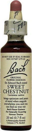 Bach Sweet Chestnut Blütenessenzen in Drops für Entspannung 20ml