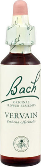 Bach Vervain Flower Essence in Drops for Relaxation 20ml