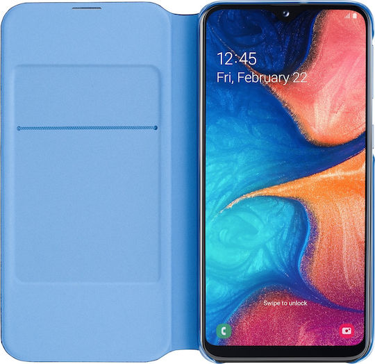 Samsung Wallet Cover Μαύρο (Galaxy A20e)