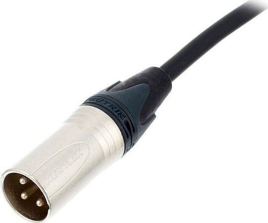 Cordial Кабел XLR мъжки - 6,3 мм мъжки Черен 10м CTM 10 MP-BK