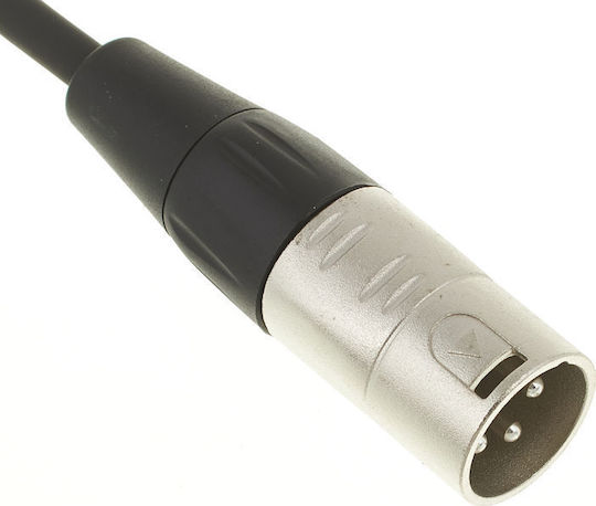 Cordial Kabel XLR-Stecker - XLR-Buchse Schwarz 2.50m CFM 2.5 FM