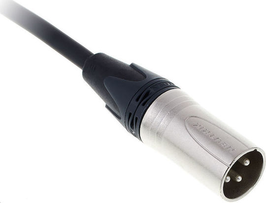 Cordial Kabel XLR-Stecker - XLR-Buchse Schwarz 5m CTM 5 FM-BK