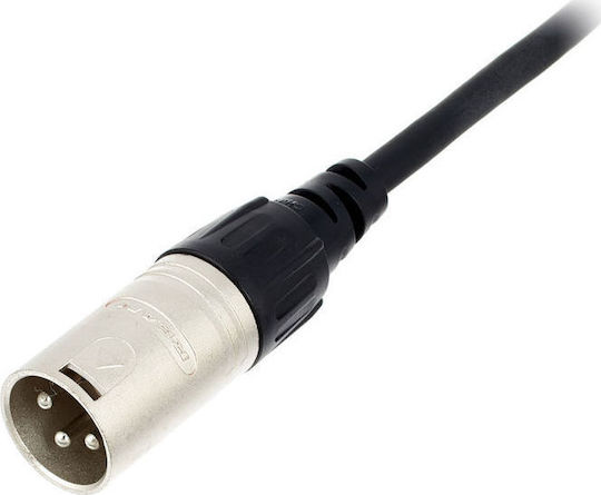 Cordial XLR male to 6.3mm male 3m Cable (CFM 3 MV)