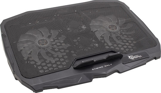 White Shark Ice Warrior Cooling Pad for Laptop up to 17.3" with 4 Fans and Lighting