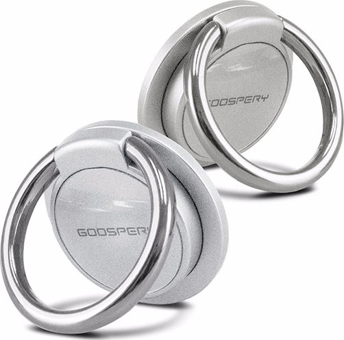 Mercury Ring Stand for Mobile Phone in Silver Colour