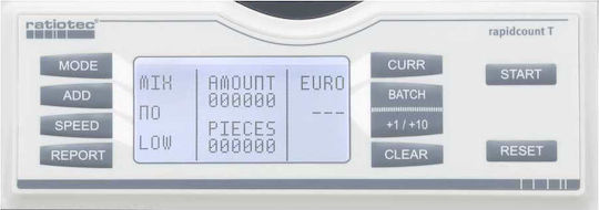 Ratiotec Rapidcount T275 Geldzähler