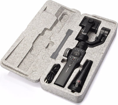 Zhiyun Smooth 4 Gimbal Κινητού με Σταθεροποιητή 3 Αξόνων και 12 ώρες λειτουργίας Μαύρο