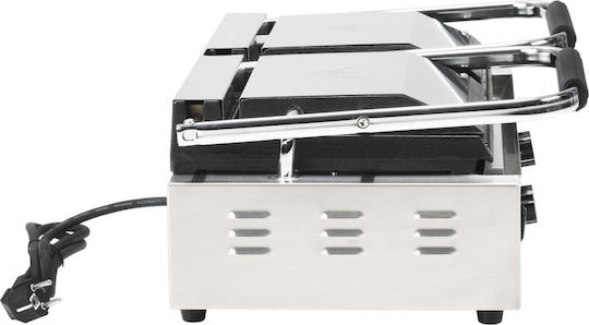vidaXL mit glatten Oberflächen aus mit geriffelten Oberflächen aus 3600W Panini