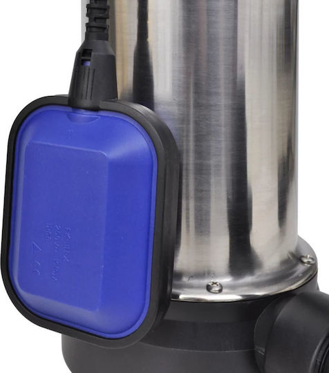 vidaXL Einphasige Pumpe Abwasser/Abwasser 750W 142088