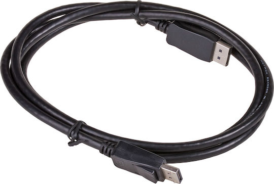 Akyga Cable DisplayPort male - DisplayPort male 1.8m Black (AK-AV-10)