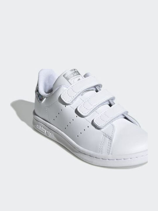 Stan Smith STAN SMITH CF C Kinder Sneakers mit Klettverschluss Cloud White / Core Black
