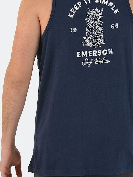 Emerson Ανδρική Μπλούζα Αμάνικη Navy Μπλε