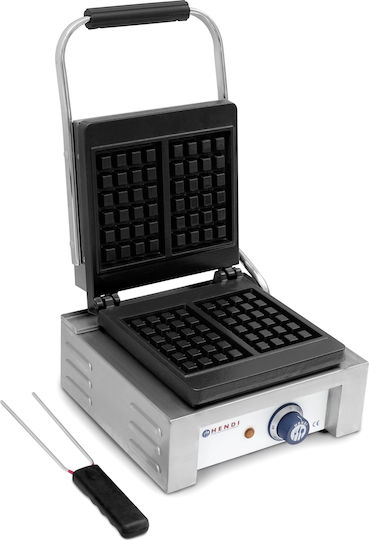 Hendi Commercial Square Waffle Maker 212103