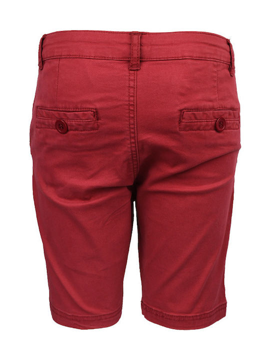 Funky Kids Shorts/Bermuda Fabric Burgundy