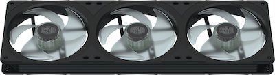 CoolerMaster Masterfan SF360R ARGB Case Fan 120mm (1800rpm / 43cfm) με Σύνδεση 4-Pin PWM 3τμχ