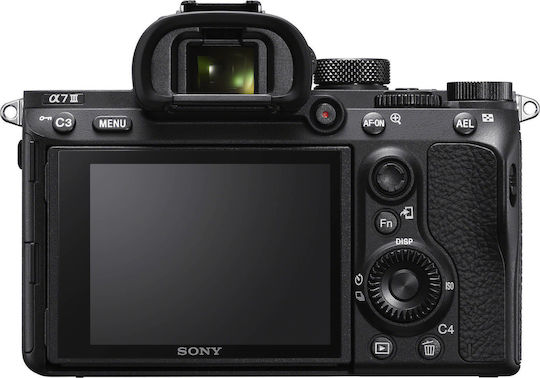 Sony α7 Mark III Mirrorless Φωτογραφική Μηχανή Kit (FE 24-105mm F4 G OSS) Μαύρη
