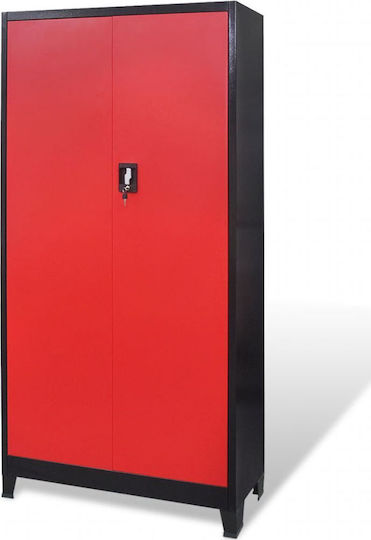 vidaXL Μεταλλικός Εργαλειοφόρος Π90xΒ40xΥ180εκ.