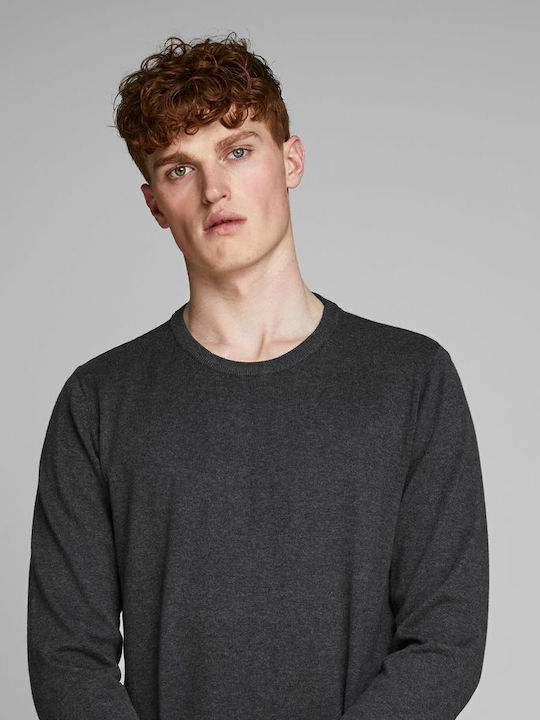 Long Sleeve Sweater Dark Grey Melange