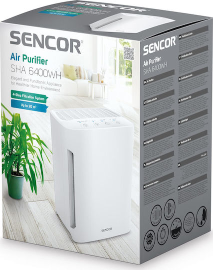 Sencor Sencor Ultraschall Luftreiniger 60W für Räume 20m²