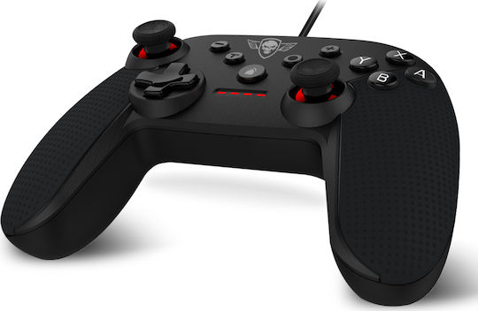 Spirit of Gamer Pro Gaming Wired Gamepad για Switch Μαύρο