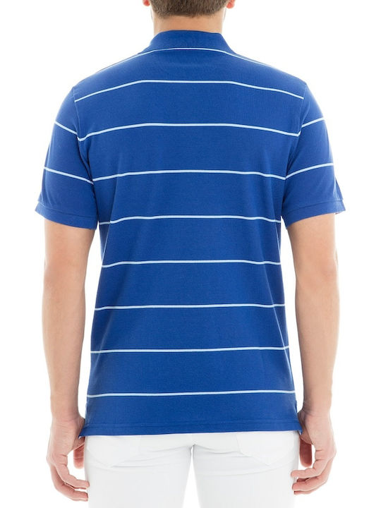 Gant Herren Kurzarmshirt Polo Marineblau