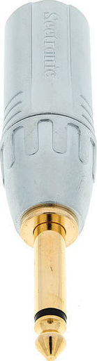 Seetronic Μετατροπέας 6.3mm male σε XLR male Ασημί 1τμχ MA3MP2