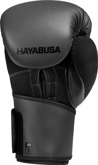 Hayabusa S4 Boxing Competition Gloves Black