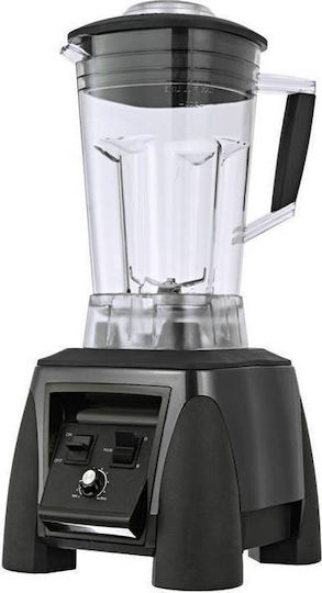 Ventus 1052 Blender Comercial 1.8kW Negru cu Memorie Internă Cana 2lt 21x21x54cm
