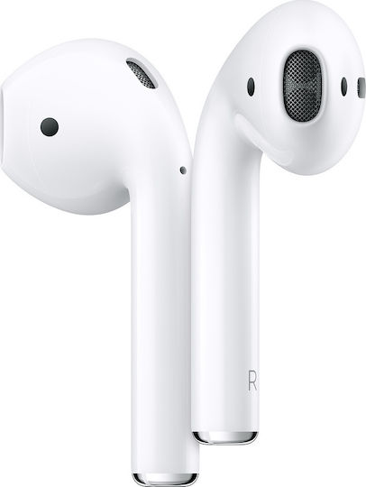 Apple AirPods με Ασύρματη Θήκη Φόρτισης (2019) Earbud Bluetooth Handsfree Ακουστικά με Θήκη Φόρτισης Λευκά