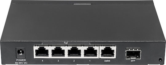 Intellinet Managed L2 PoE+ Switch με 5 Θύρες Gigabit (1Gbps) Ethernet