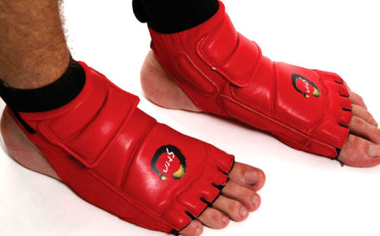 SMAI WTF 4008804 Instep Protectors Adults Red