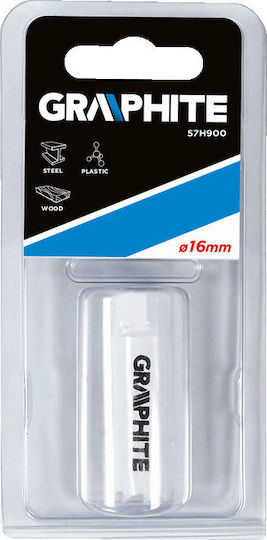 Graphite Ποτηροκορώνα Ποτηροκορώνα 51x38mm με Διάμετρο από 38mm έως 51mm για Μέταλλο και Πλαστικό
